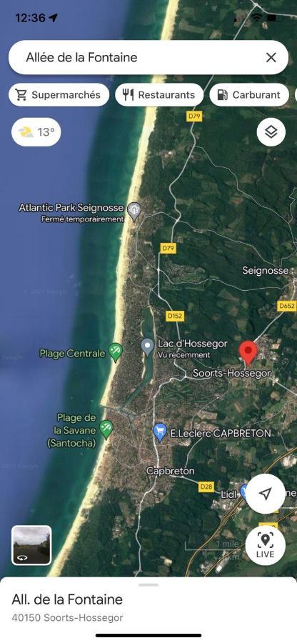 Maison Familiale Soorts-Hossegor Esterno foto